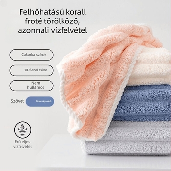 Mikrofonoszál Corduroy törölköző arcra és testre, nedvszívó és könnyű 50 g alatt, 150d szál, nyomtatás/Plain weave, testreszabható