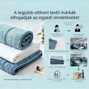 Fürdő- és strandtörölköző – 100% pamut, 390 GSM, Matte márka, logó testreszabható