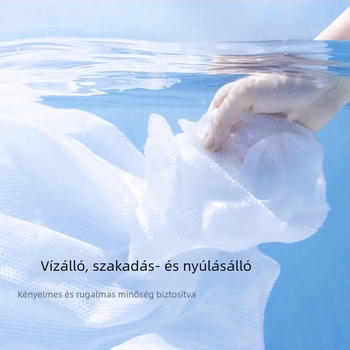 Egyszer használatos fürdő törölköző – pamutmag, nem-szőtt anyag, 0–5 s felszívódás, 3D domborítás, 3 db/csomag