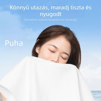 Egyszer használatos fürdő törölköző – pamutmag, nem-szőtt anyag, 0–5 s felszívódás, 3D domborítás, 3 db/csomag
