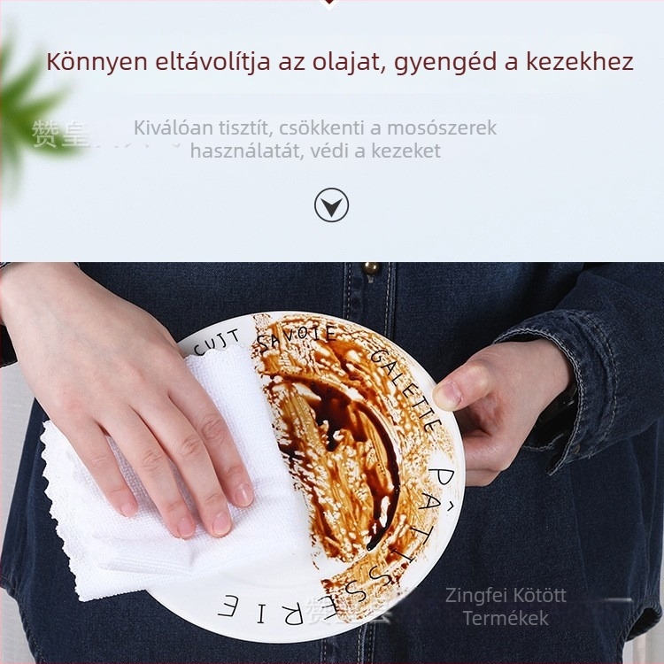 100 darab egyszer használatos kis fehér négyszögletes törölköző hotelok és éttermek számára, szálmentes