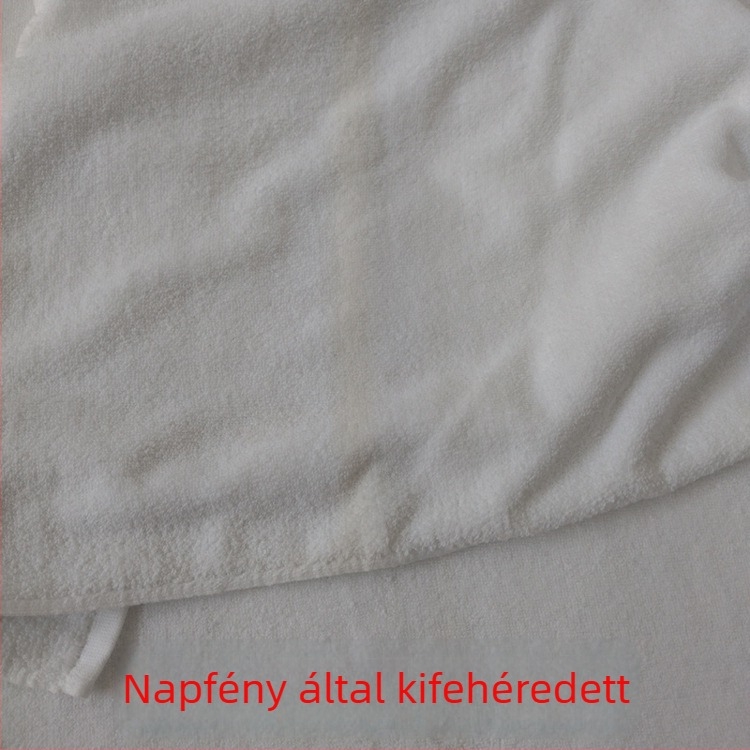 Fehér hotel törölközők, 100% pamut, 35x75 cm, 200 g/m2, másodfokú minőségű, kisebb hiányosságokkal