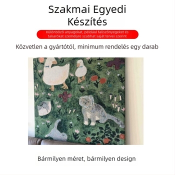 Pamut fonalból készült kötött gobelin takaró kanapéhoz, személyre szabott logóval