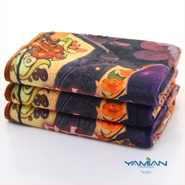 Korall fleece pléd animációs mintával, poliészter 300 g/m², tavasz–ősz