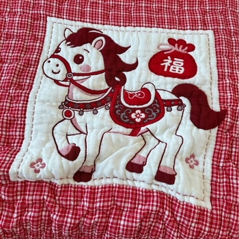 Tízrétegű géz puff pléd, pamut keverék, reaktív nyomtatás, törölköző típusú pléd tavasz-ősz