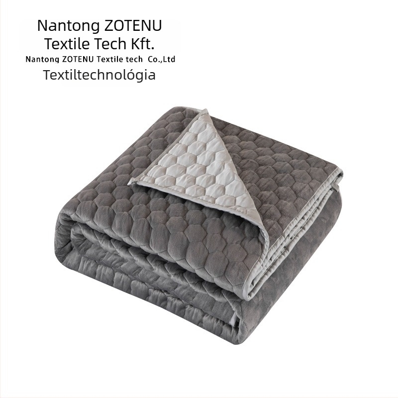 Súlyozott takaró bambuszrosttal és kristályos velúrral, egyszínű, 1,4–20,5 kg, tavaszra és őszre, testreszabható