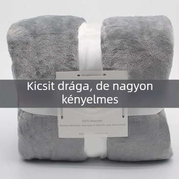 Irodai pihenőtakaró korall-flanelből, nyári vékony pléd