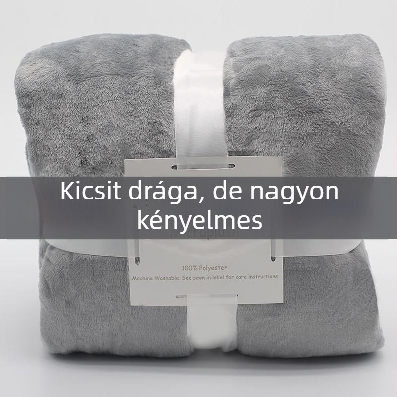 Irodai pihenőtakaró korall-flanelből, nyári vékony pléd