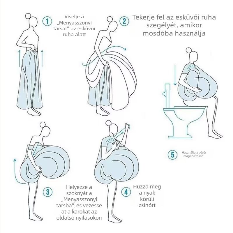 Menyasszonyi ruha hálószoknya-támogatással Hanfu puffos szoknyához — kreatív kiegészítők külső fotózáshoz