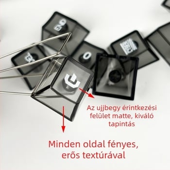 Mechanikus billentyűzethez készült keycap, műanyag kupakok, teljes készlet