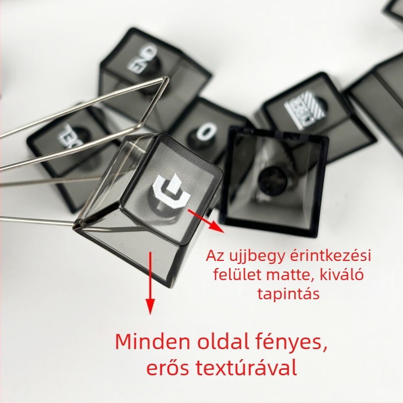 Mechanikus billentyűzethez készült keycap, műanyag kupakok, teljes készlet