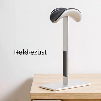 AirPods Max fejhallgatóállvány - modell Z-28, univerzális, dormancy funkció, csomag tartalma: termék, csavar, csavarhúzó
