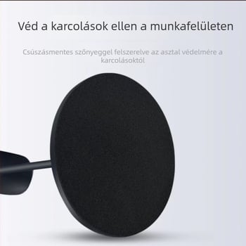 Fejhallgató asztali tartó – csúszásmentes alap, fix rögzítés