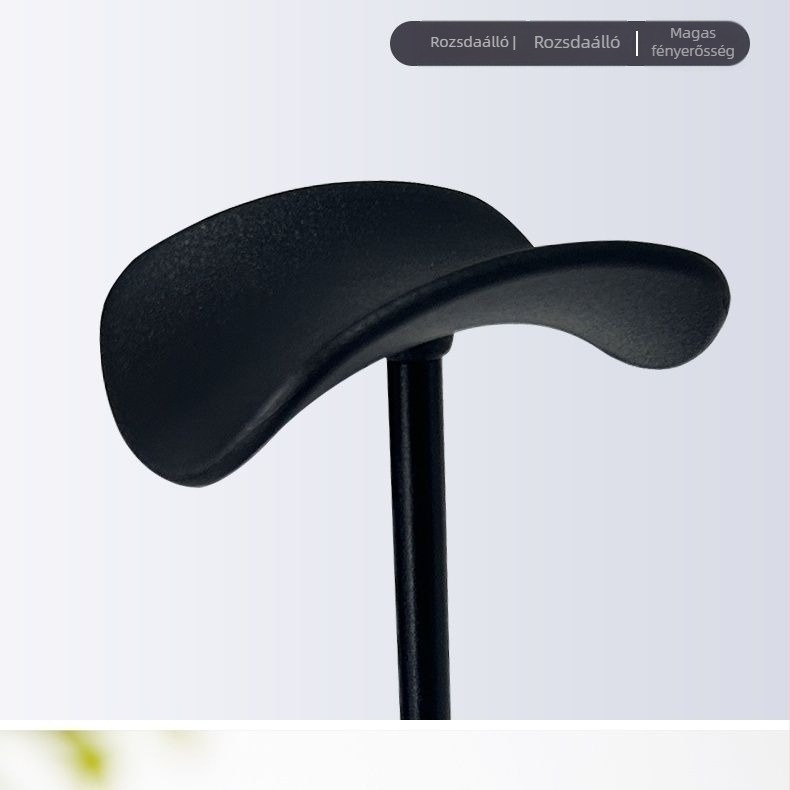 Fejhallgató asztali tartó – csúszásmentes alap, fix rögzítés