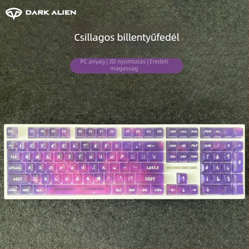 Személyre szabott billentyűsapkák DIY billentyűzetekhez – ABS anyag, 3D-nyomtatás, készleten, 1 év garancia.