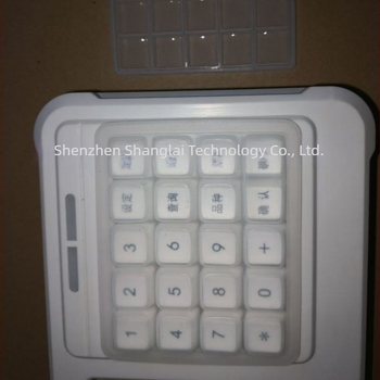 Billentyűzet szilikon porvédő — kompatibil minden-in-one fogyasztó géppel és kártyaolvasó terminállal; öntött védőréteg, 100 db/csomag, 1 év garancia