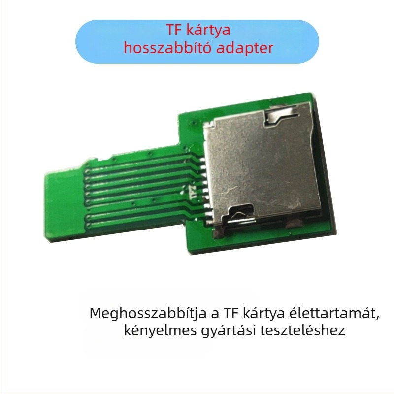 TF/mikro SD teszt adapter PCB, hosszabbító, férfi–női csatlakozás, alumíniummagú PCB