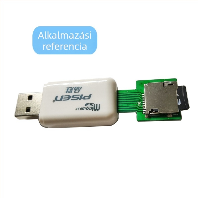 TF/mikro SD teszt adapter PCB, hosszabbító, férfi–női csatlakozás, alumíniummagú PCB