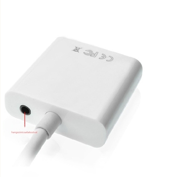 HDMI–VGA audió konverter - Adapter kábel projektorhoz, számítógéphez és LCD TV-hez