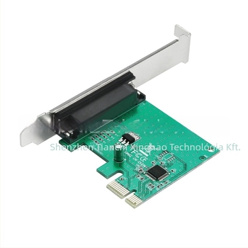 PCIe adapterkártya nyomtatóhoz, párhuzamos interfész, 25-pin