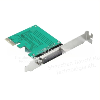 PCIe adapterkártya nyomtatóhoz, párhuzamos interfész, 25-pin