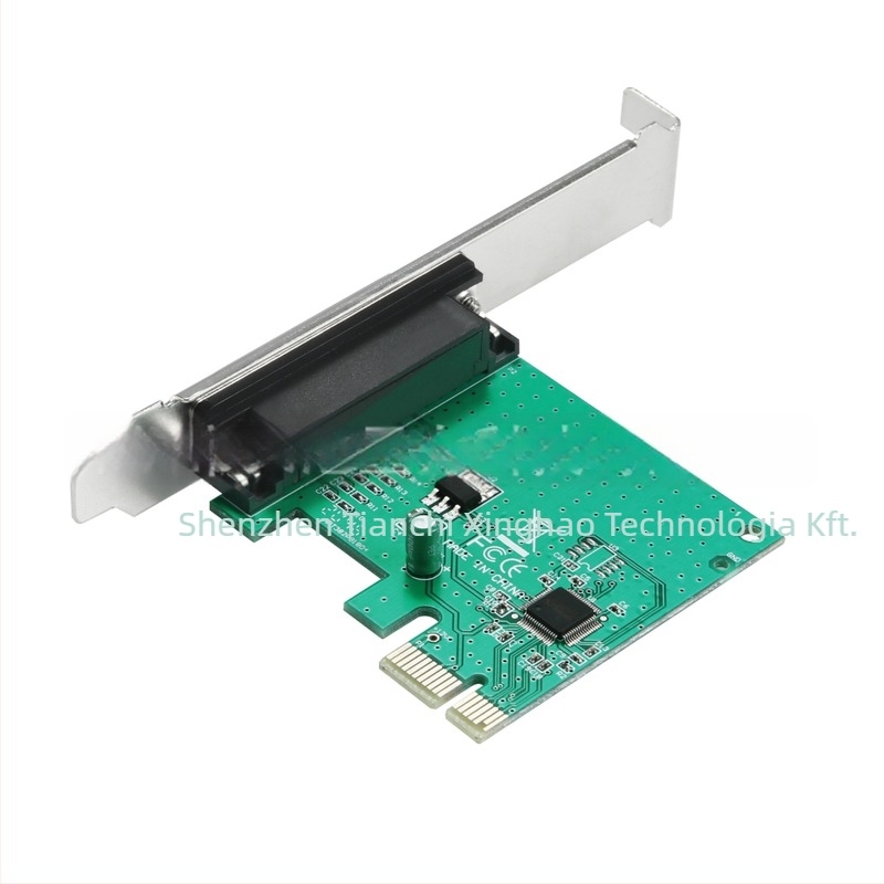 PCIe adapterkártya nyomtatóhoz, párhuzamos interfész, 25-pin