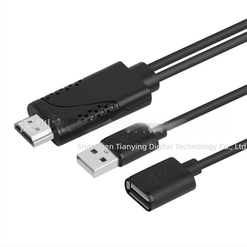 HDMI adapterkábel telefonról HDTV-re, modell 75662 S, 1920x1080p