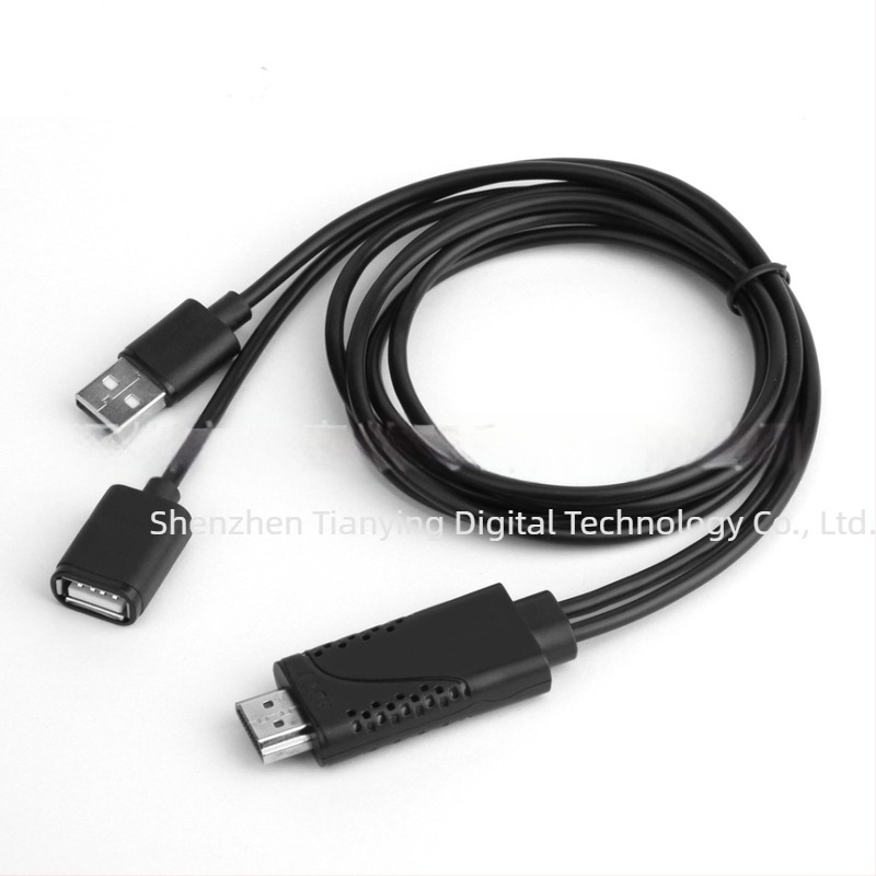 HDMI adapterkábel telefonról HDTV-re, modell 75662 S, 1920x1080p