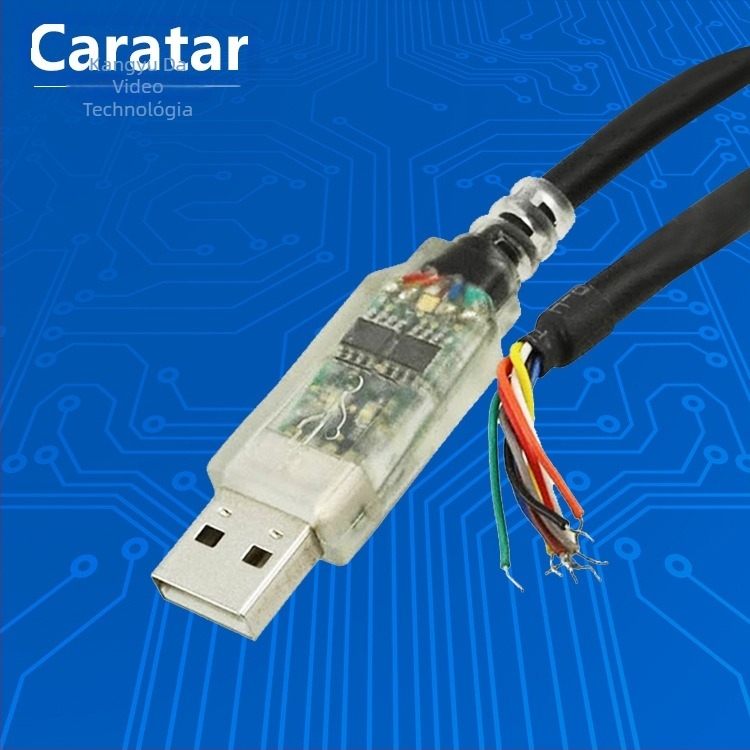 Kangyuda USB-RS422 adapter kábel FT232R chippel, rézmaggal