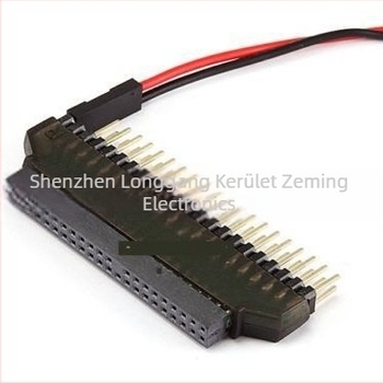 2,5''-ről 3,5''-re IDE adapterkártya tápkábellel (44-pin IDE → 40-pin IDE)