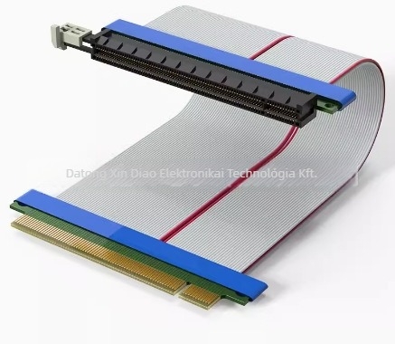 Xinjun PCIe16X PCIe 16x–16x grafikus kártya kiegészítő kábel – adapterkábel