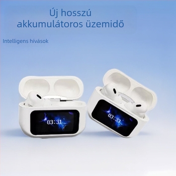 A9Pro vezeték nélküli Bluetooth fülhallgató érintőképernyővel, ANC zajcsökkentés, In-Ear sztereó, Bluetooth 5.0, akkumulátor élettartama több mint 8 óra