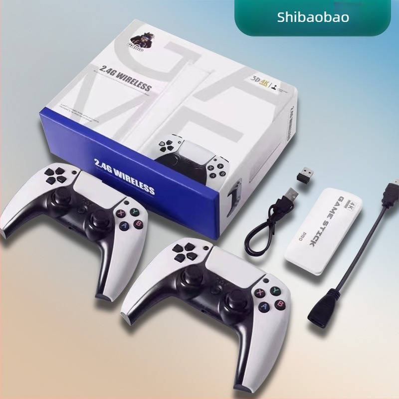 M15 játékkonzol – vezeték nélküli, HDMI TV-hez csatlakozik, 64GB/128GB memória, kétjátékos, retro stílus