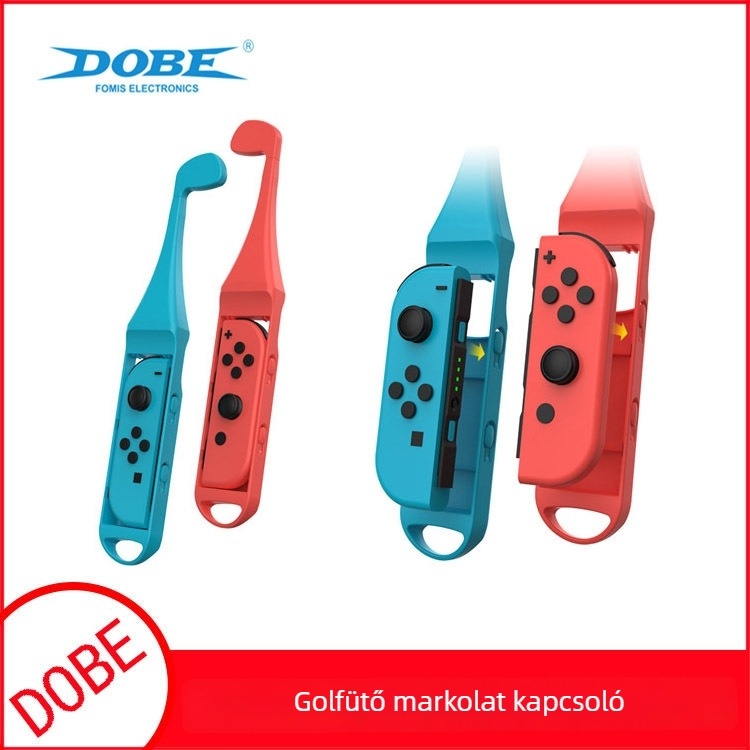 DOBE Switch golf-grip, ABS anyag, USB interfész, vezeték nélküli, 105 g, 2 darab