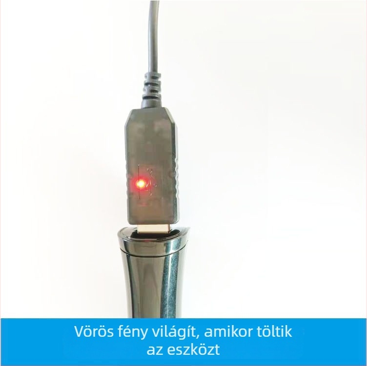 USB Boost Kábel - Többfeszültség kimenet (4.2V/7.4V/8.4V/9V/12.6V), 1 m, 18650 Li-ion akkumulátor