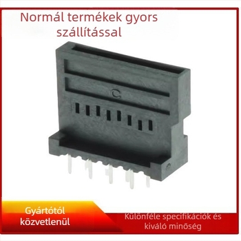 Függőleges memóriakártya csatlakozó Micro SD/TF kártyákhoz, 8 érintkező foszfor-bronzból aranyozott bevonattal, 3C digitális eszközökhöz