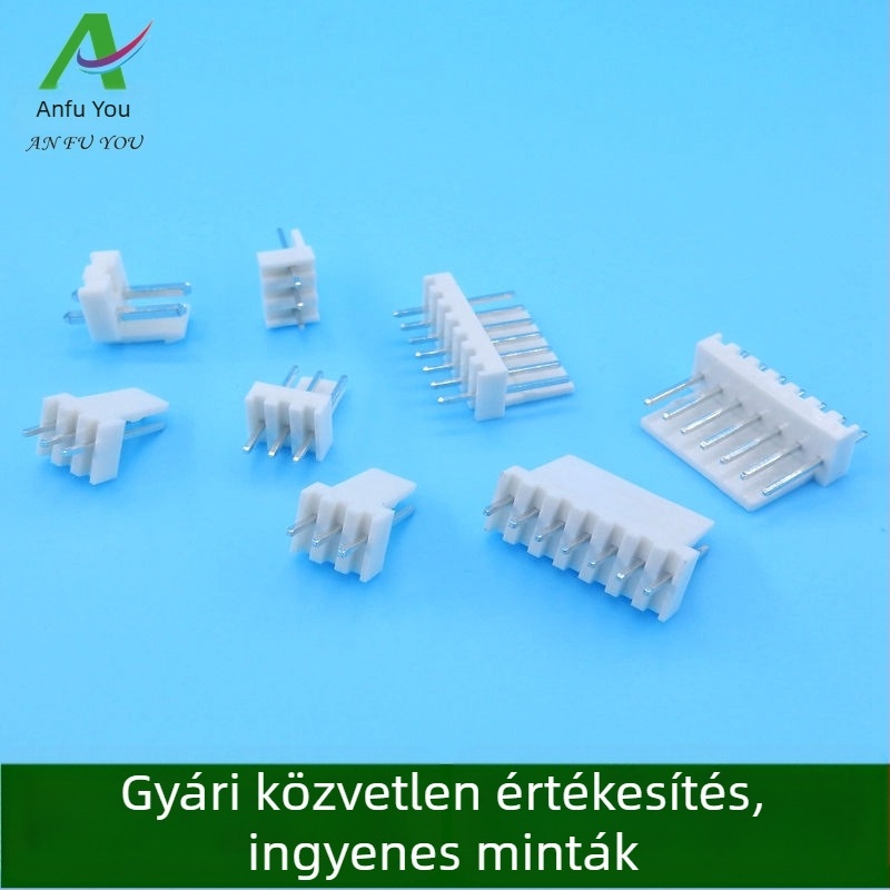 KF2510 2P-12P egyenes tűs aljzat, 2,54 mm