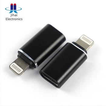 Jihai AP TYPE CF adapter – Type-Female Apple férfi csatlakozó, alumínium ház, töltés és adatátvitel, 3C digitális eszközökhöz