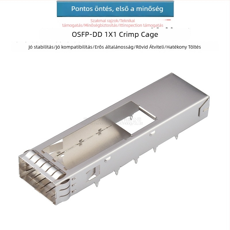 Hande QSFP-DD 1x1 optikai ketrec, QSFP variáció, digitális hálózat