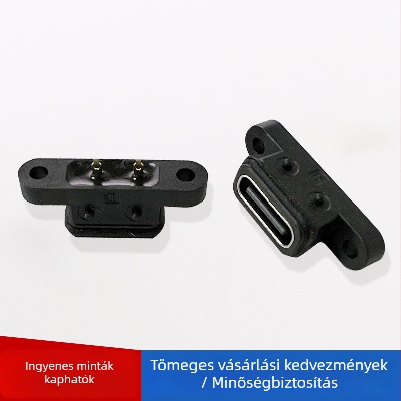 Type-C 2P forrasztott vízálló töltőport táblagépekhez és intelligens robotokhoz
