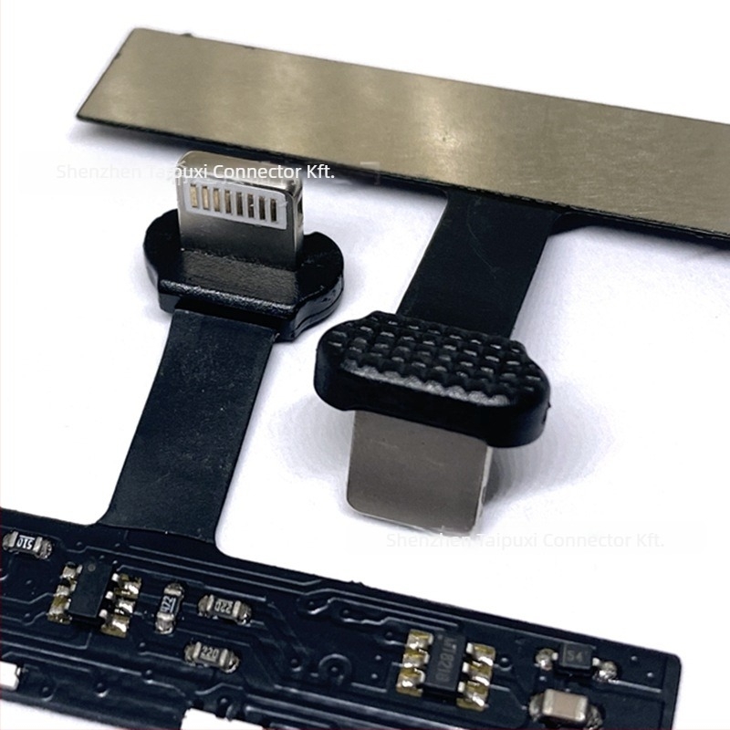 Lightning LED villanó modul Apple készülékekhez hangvezérléssel és szalagkábel-csatlakozóval