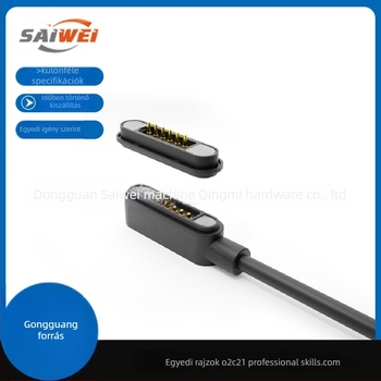 USB 6 magos vezeték-köteg 3C digitális eszközökhöz, sárgaréz érintkezők, PVC szigetelés
