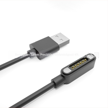 USB 6 magos vezeték-köteg 3C digitális eszközökhöz, sárgaréz érintkezők, PVC szigetelés