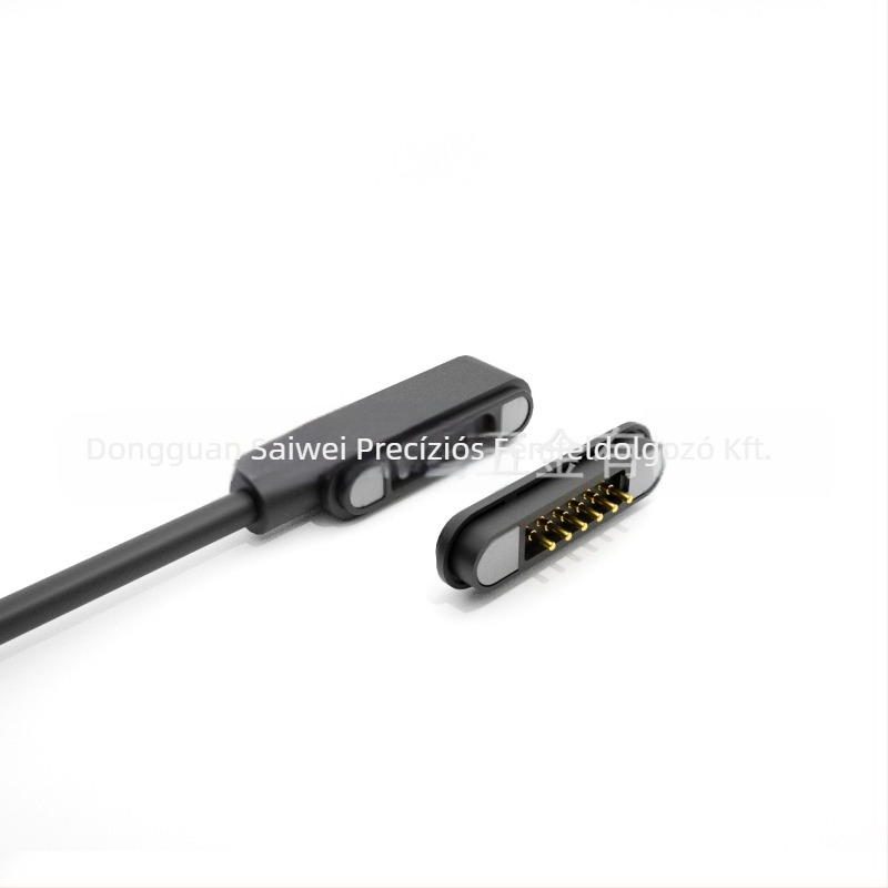 USB 6 magos vezeték-köteg 3C digitális eszközökhöz, sárgaréz érintkezők, PVC szigetelés