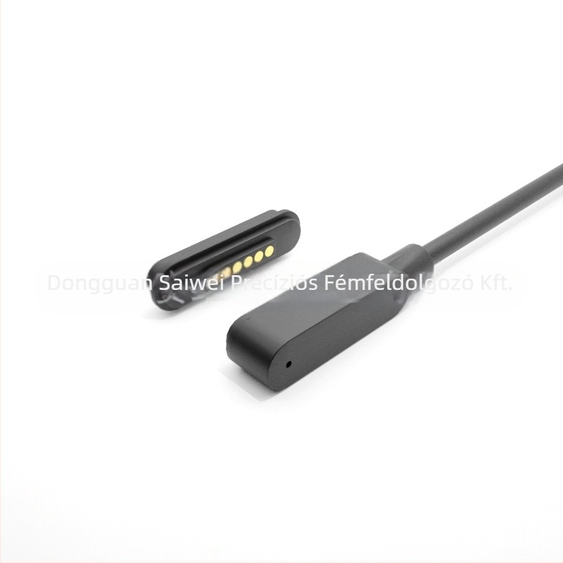 USB 6 magos vezeték-köteg 3C digitális eszközökhöz, sárgaréz érintkezők, PVC szigetelés