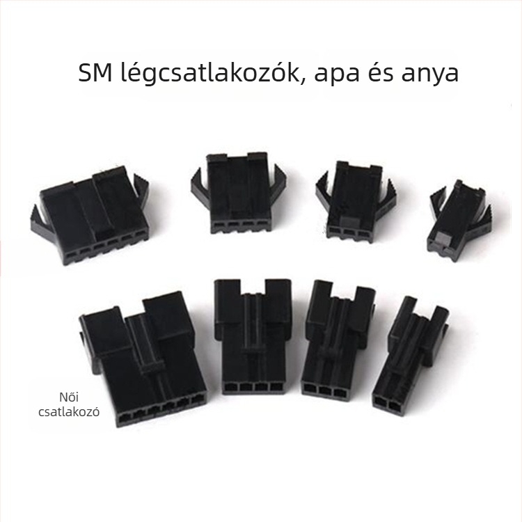 SM2.54mm levegő-csatlakozás SM-2A/3A/4A/5A 2Y/3Y/4Y/5Y/6Y férfi és női terminálok