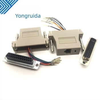 RJ45–DB25 adapter, DB25 férfi csatlakozó PCB-hez