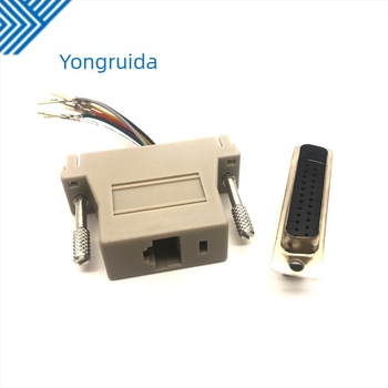 RJ45–DB25 adapter, DB25 férfi csatlakozó PCB-hez