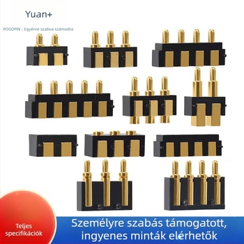 Aranyozott pogo pin, oldalsó posts típusú, oldalsó forrasztású csatlakozó-probe; modell YSDZ-PG; felhasználás: okos viselhető eszközök, autóelektronika, orvosi berendezések, digitális 3C eszközök
