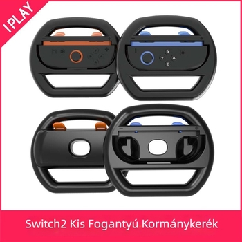 IPALY Switch2 kis kezelői kormánykerék – ABS, 2 kormánykerék a készletben, 2 játékos támogatás, Egyszerűsített változat